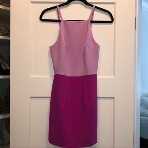 NWT French Connection color block two tone dress
